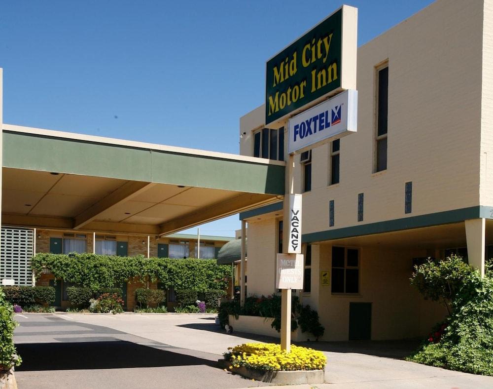 Mid City Motor Inn Queanbeyan Eksteriør bilde